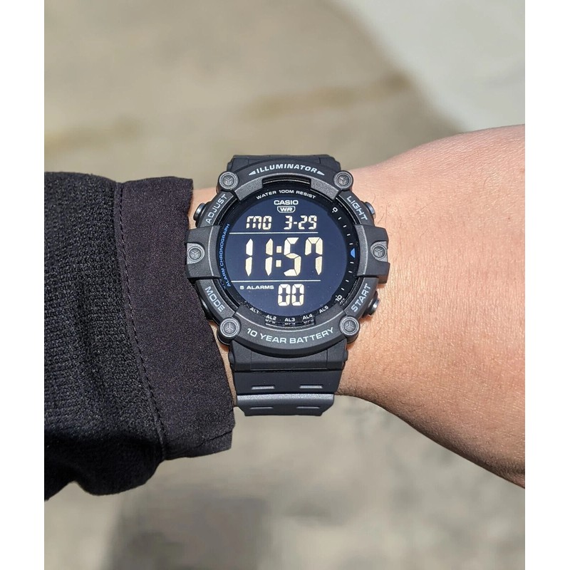 Casio AE1500WH-8B Chronograph Illuminator Men's Watch