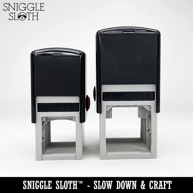 Ukulele Chord Blank Self-Inking Rubber Stamp Ink Stamper - 1