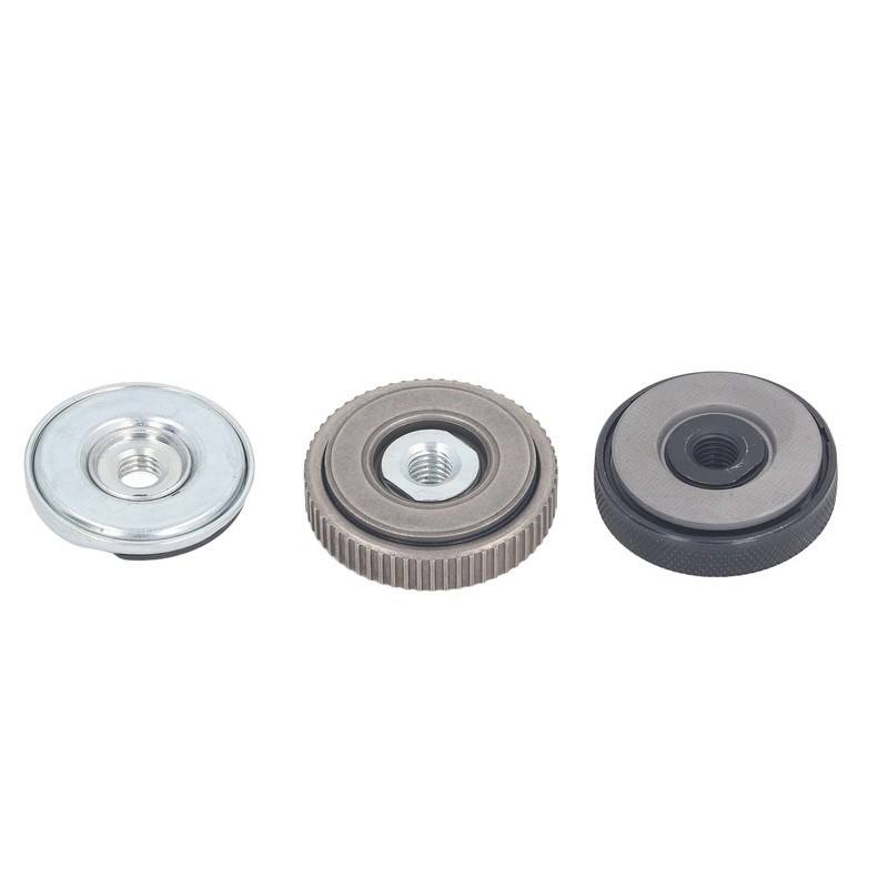3PCS M10 Angle Grinder Flange Nut Self Locking Pressure Plate