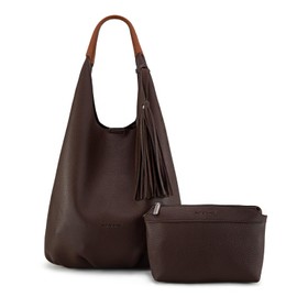 Montana West Slouchy Hobo Bags for Women 2PCS Shoulder Bag Set Womens Purses and Handbags with Coin Purse, MWC2-297CF