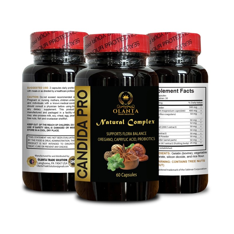 OLANTA TRADE SOLUTION Candida PRO Complex - Candida Away Complex,