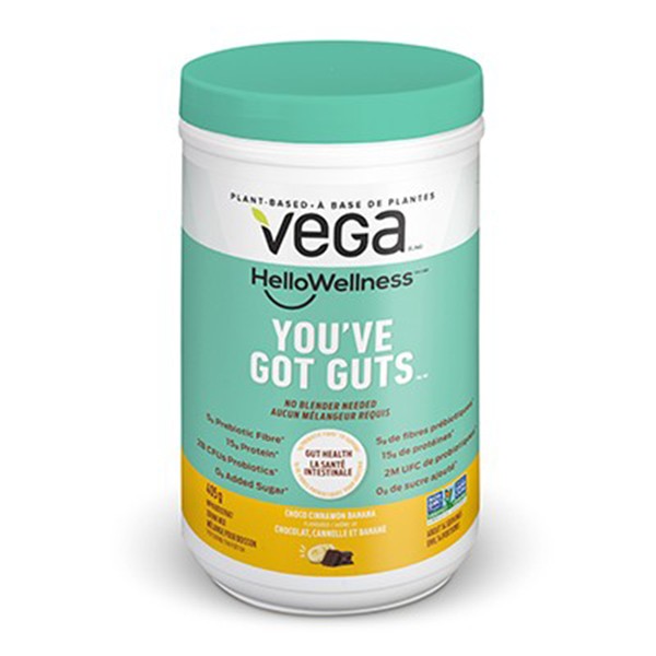 Vega Hello Wellness You’ve Got Guts Choco Cinnamon Banana 405g