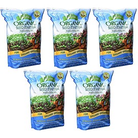 Espoma Organic BVpQk Seed Starter, 8 Quart (5 Pack)