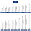 #12 x 3 Hex Washer Head Self Drilling Screws (50