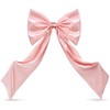 Coquette Large Satin Bow, 24 x 42 Inches, Giant Pink