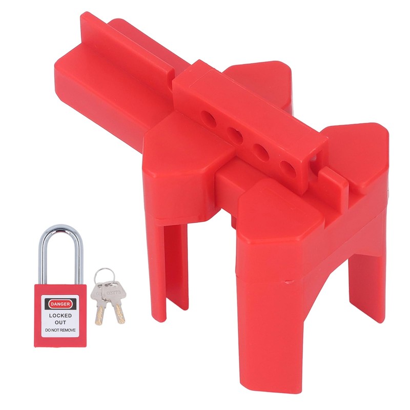 Ball Valve Locking Safety Lock Set 38mm DN50 DN8 For