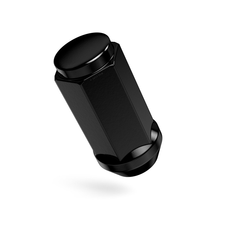 20pcs Black Bulge Lug Nuts - 9/16-18 Thread Size -
