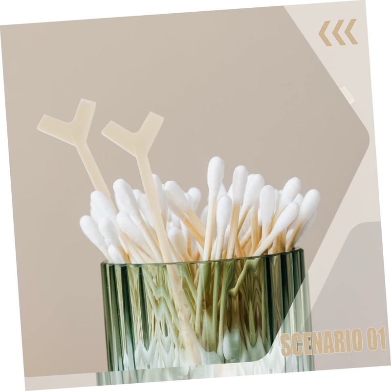 Healeved 30pcs Y-shaped Lash Brush Tool for Eyelash Perming and