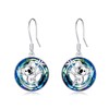 TOUPOP Koala Earrings - Sterling Silver Koala Bear Dangle Drop
