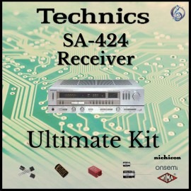 Technics SA-424 Receiver Ultimate Upgrade Kit Genuine Parts Restoration