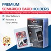 BCW Semi Rigid Card Holder #1 | 1000 Pack |