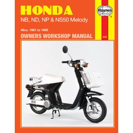Honda NB, ND, NP & NS50 Melody (81 - 85) Haynes Repair Manual