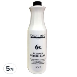 Biomed oxidizing agent for dyeing and decolorization, 5 units, 1000ml / 바이오메드 염색 탈색전용 산화제, 5개, 1000ml