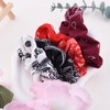 Paisley Hair Scrunchies Elastic Hair Ties for Women 4Pcs Bandana