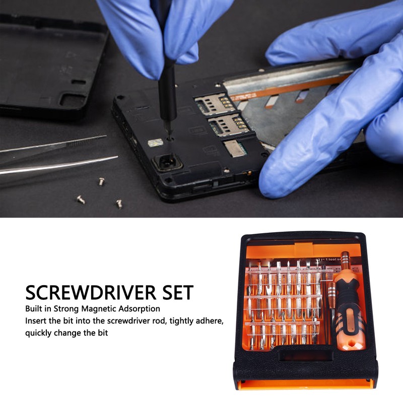 Screwdriver Bit Set Multifunctional Precise Screwdriver Kit Electronics Repair Tool