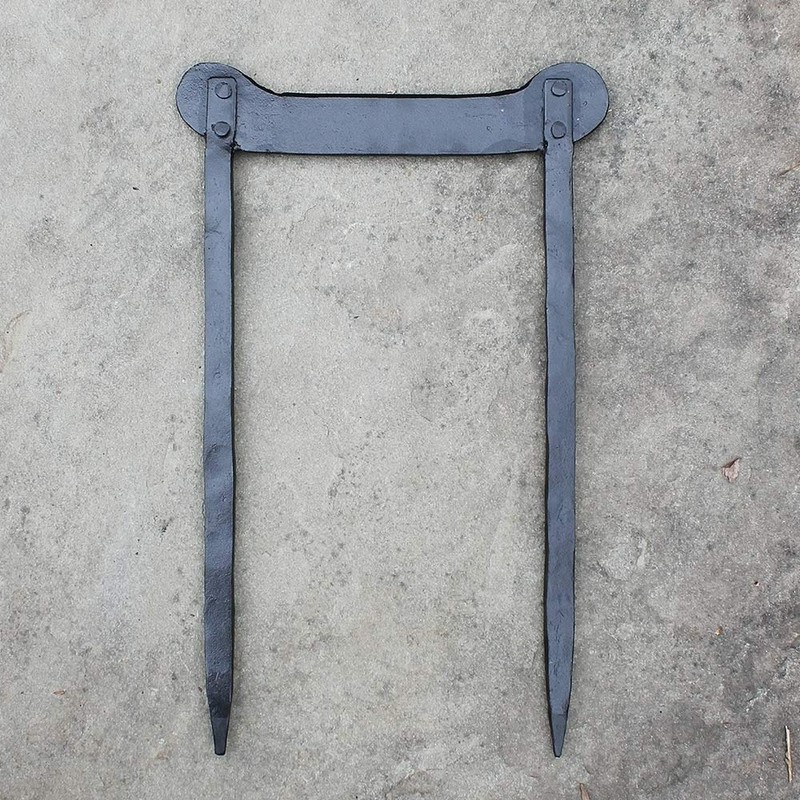 Achla Designs BS-03 Metal Boot Scraper Outdoor, Black 17"L