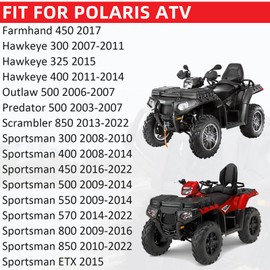 Pastillas de freno delanteras y traseras sinterizadas para Sportsman 300/400/450/500/550/570/800/850/ETX Scrambler 850 Predator Outlaw 500 Hawkeye