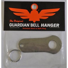 Guardian Bell ST. Christopher Complete Motorcycle KIT W/Hanger & Wristband