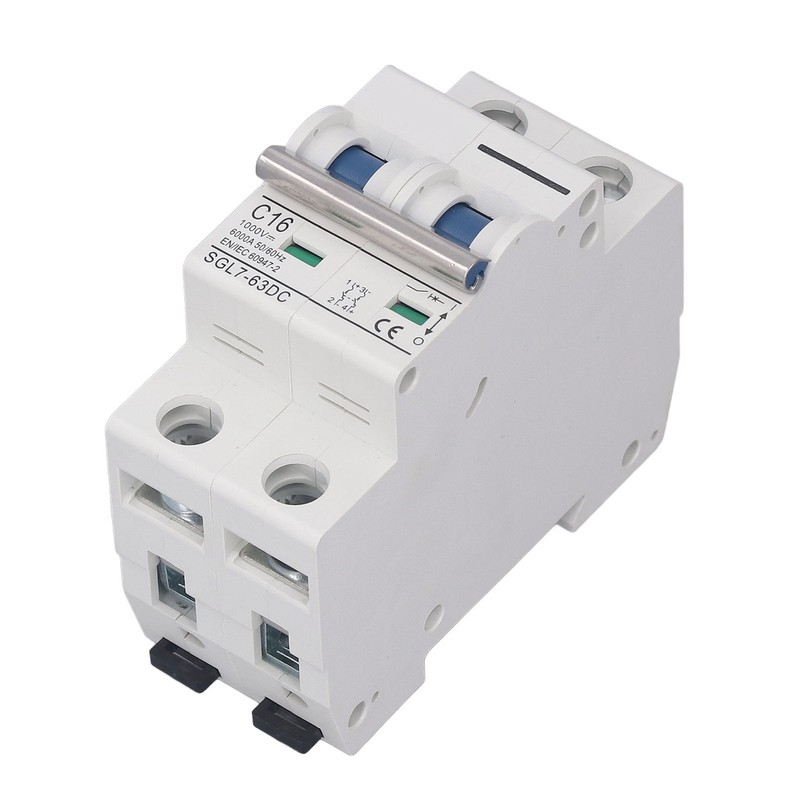 DC Miniature Circuit Breaker Pa66 Quick Response Arc Extinguishing PV