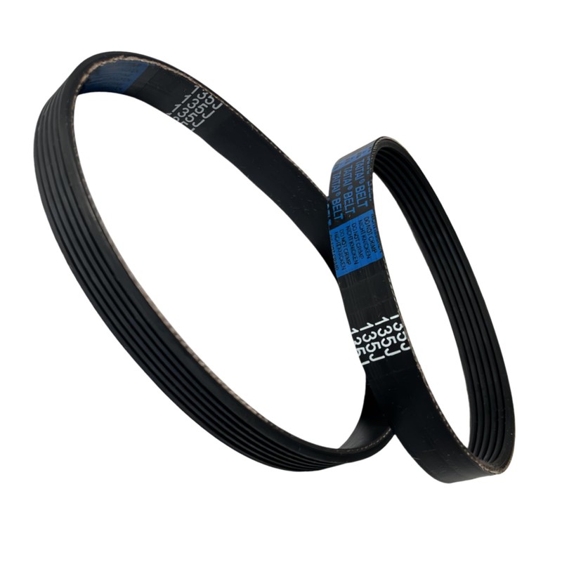 Pair of Planer Drive Belt 135J6 Replacement Ryobi AP10 AP-12,