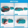 Mochila Senderismo, Mochila Plegable 40L, Mochila de Viaje