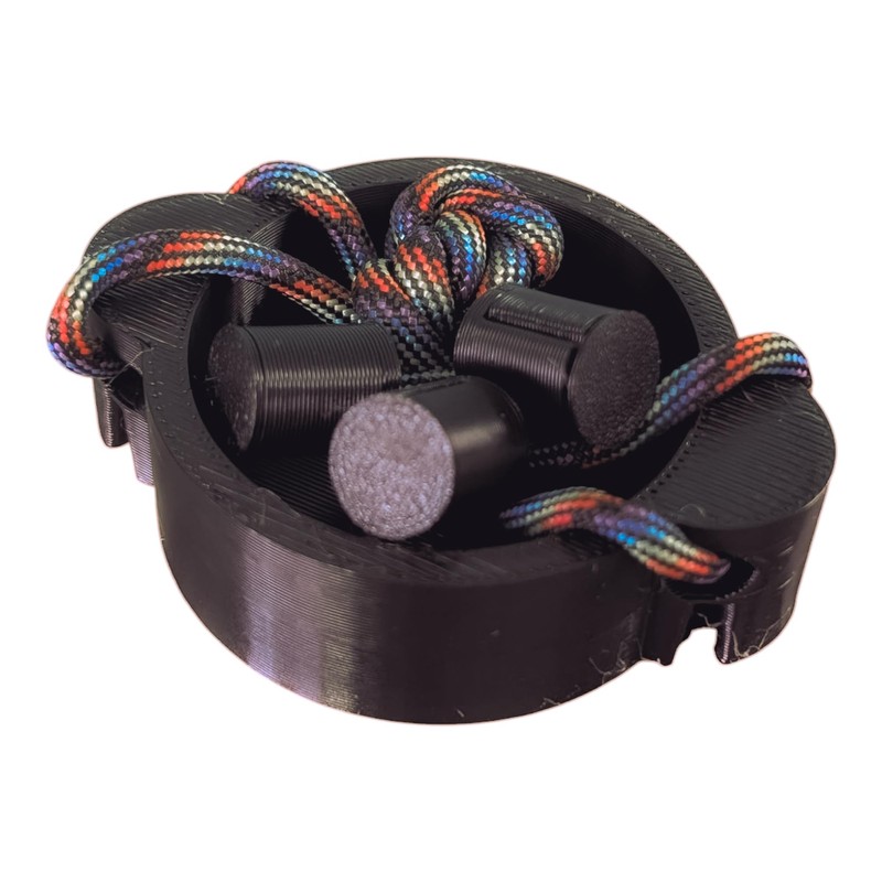 StayOn Shower Button Holder, Hands-Free Press Tool, Gym, Camping, Portable