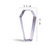 11 cm Coffin Cookie Cutter - Stainless Steel