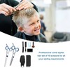10pcs Hair Cutting Scissors Kit Thinning Trimming Stainless Steel Professional