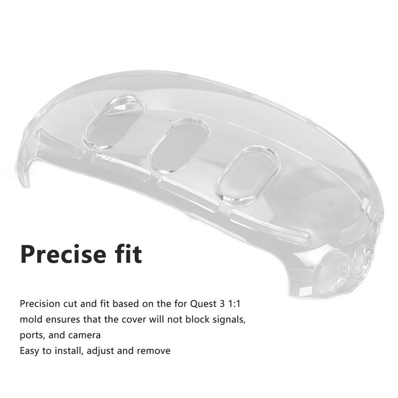 VR Headset Protective Shell Cover Compatible For Meta Quest 3