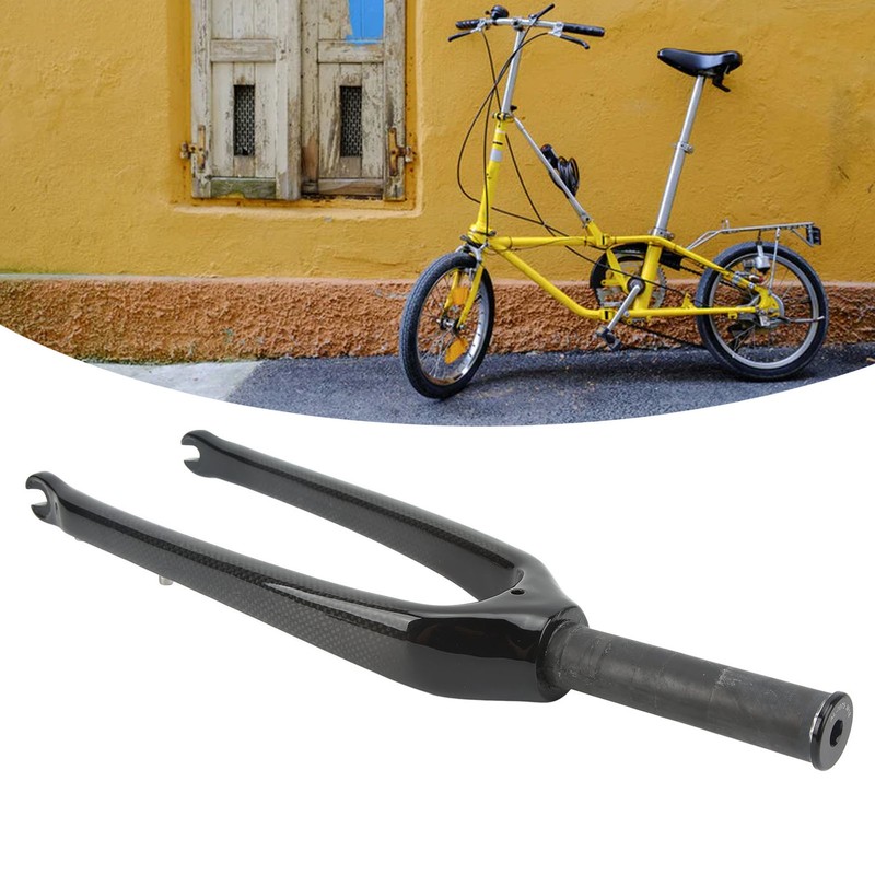 20in Carbon Fiber Front Fork Lightweight High Strength Mountain Bike