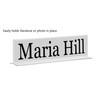 Marketing Holders 2 Pack 8" x 2" Name Plate Desk