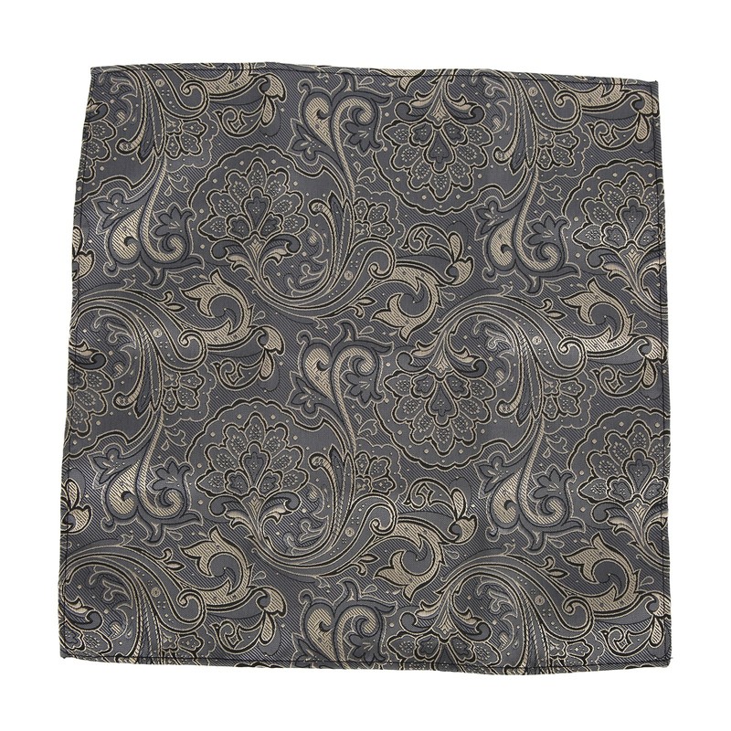 6pcs Paisley Ties Set Casual Business Style Polyester Yarn Paisley