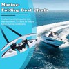 Pvrud Folding Boat Cleats 316 Stainless Steel - 6" Marine