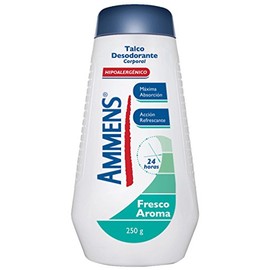 Ammens Fresco Aroma Talco Corporal, 250g, Pack of 1                                                                                                   