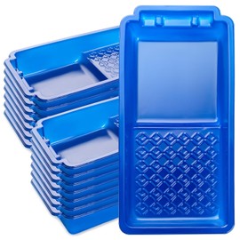Mister Rui 4 Inch Paint Tray Liners, 15 Pack, Plastic Paint Trays, Small Paint Trays for Painting
