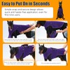 Spajoy Dog Anxiety Vest, Soft Thunder Jacket for Fireworks, Vet