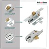 KOTARBAU® Hook Lock Sliding Gates Mortise Lock F-30 Sliding Door
