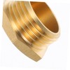 Outanaya 3/4 Garden Hose Brass Stopper Set Garden Hose Cap