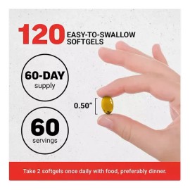 Force Factor Prostate 120 Softgels Sabor Sin Sabor