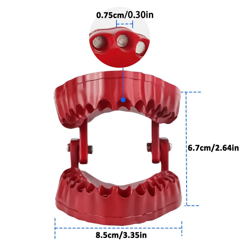 MIMIRACLE Denture Drill Bit Holder, Gag Gift for Dentist Handyman,