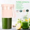 Portable Electric Fruit Juicing Cup Three Leaf Cutter Head Juicer