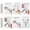 Lint Roller Three Colours with 6 Refills (Blue)