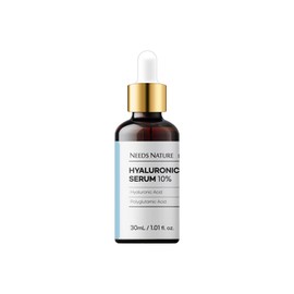 NECESITA NATURALEZA Suero de ácido hialurónico DIY al 10% 1,01 fl.oz/30 ml