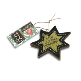 Green & Wilds Eco-Friendly Natural Dog Toy - Stop Cutting Corners Chew Toy For Dogs - Funny Puns Pet Toys