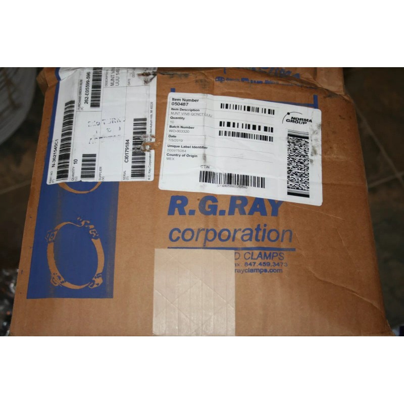 International Navistar 3621545C1 Turbo Clamp R.G.RAY 05847 New