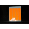 Safe-Tee ORANGE Reflective MOTORCYCLE HELMET Stickers - Complies with French