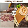 Mekomy Sliding Pizza Peel, The Slider Paddle That Transfers Pizza,