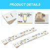 LEDBarz WR55x26671 Refrigerators LED Light Bulb 2 Pack for GE
