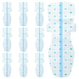 lasuroa Pack of 10 Waterproof Swimming Pads for Women, Waterproof Protective Plasters for Private Area, Skin-friendly Swimming Pads for Women