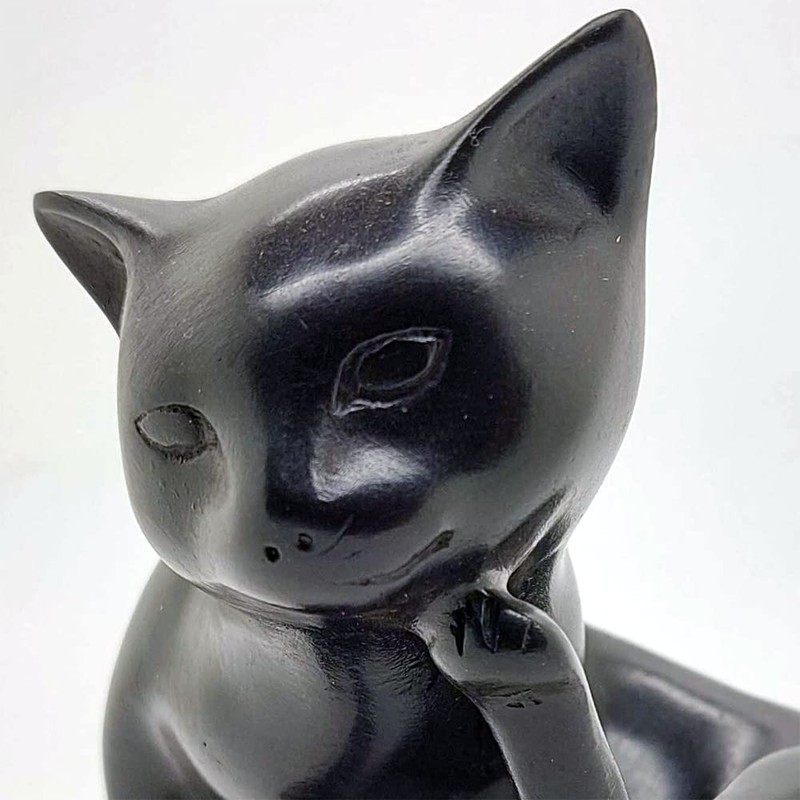 Vie Naturals Resin Figurine, Cat, Multicolor, One Size